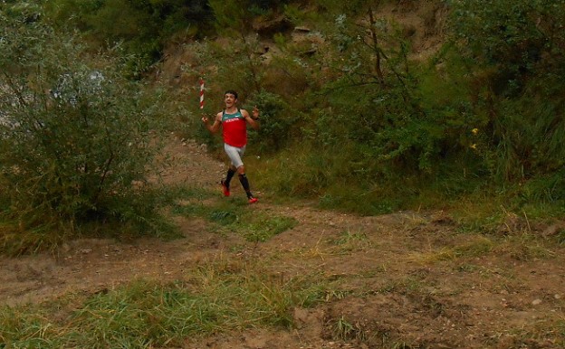 Trail de Beaumes de Venise, Guillaume 14ème du 15 km