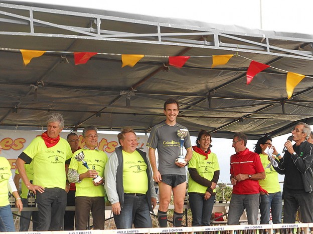 Nouveau podium pour Florent à la Virade de Piecaous