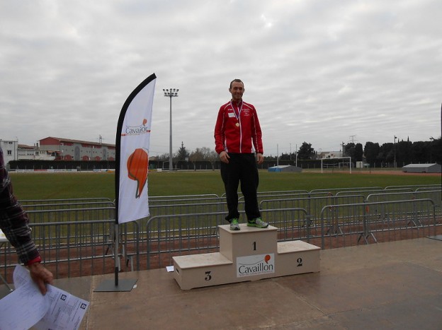 Lucas champion de Vaucluse Espoir de Cross !