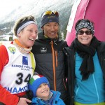 Dawa Sherpa avec Anca et Isabelle