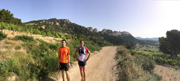 Sortie à la fraîche dans les Dentelles et triathlon du Salagou !
