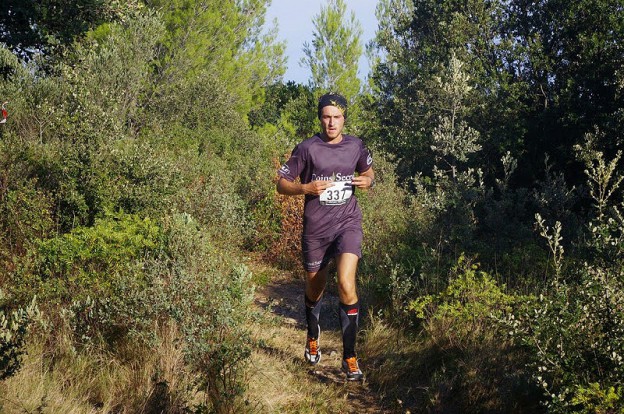 Course nature St Roch de Caveirac, Lucas 7ème et 1er espoir