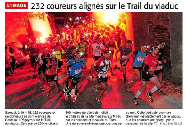 Festival des Templiers – Trail du Viaduc, Mika confirme sa forme du moment !