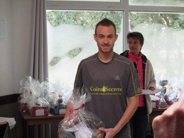 Trail d’Estézargues, Lucas 3ème !