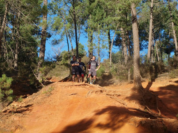 Reco du trail Ocres et Limon à Mormoiron