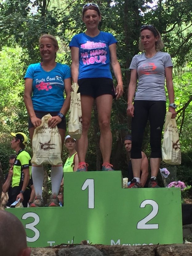 Céline 1ère M1 sur le 12 km du Trail des Maures , Cyril 4ème de la Grimpée du Ventoux à Vélo