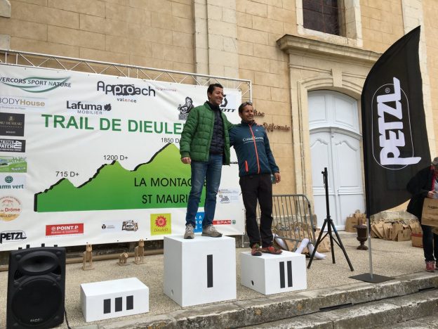 Trail de Dieulefit, Guillaume, Didier et Philippe sur le podium !