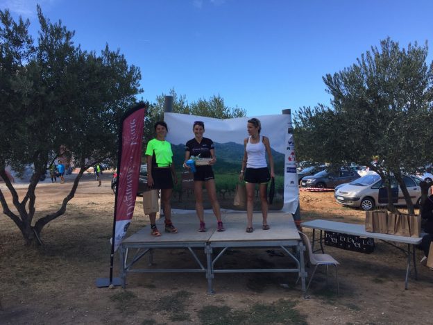 Céline 1ère féminine au Trail de l&rsquo;Escarelle