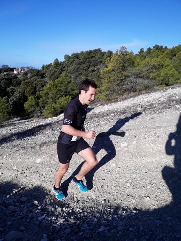 Flo 3ème à Mormoiron, Céline et Mathias 3èmes V1 au trail blanc du Val d&rsquo;Allos