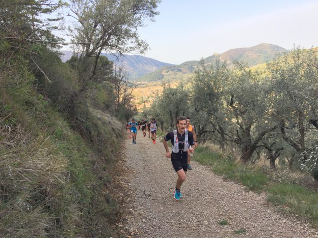 Flo 18ème du Trail de la Drôme, épreuve TTN, Céline 2nde féminine des Drailles du Lançon