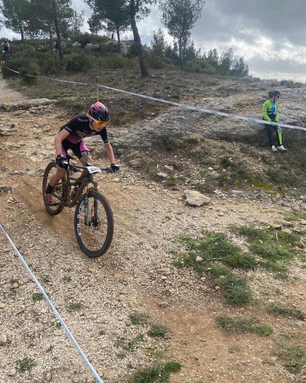 12/03/2024 – Ouverture de la saison de VTT pour TIMO à La Cadière d’Azur sur la coupe PACA